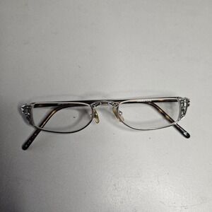 Brighton Shakespeare SR047 Reading Glasses Silver Tortoise Handmade +1.5 Readers